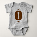 FOOTBALL BABY Gray | Front Football Graphic