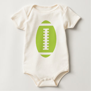 lime green baby onesie