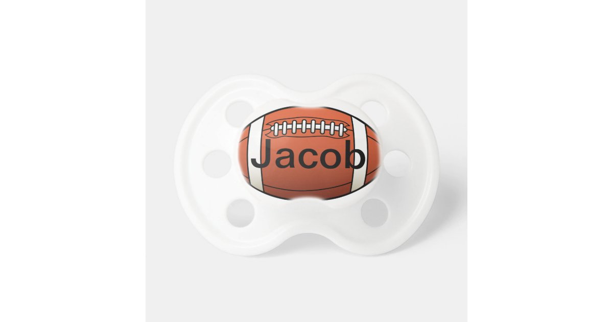 Football Baby Pacifier Zazzle