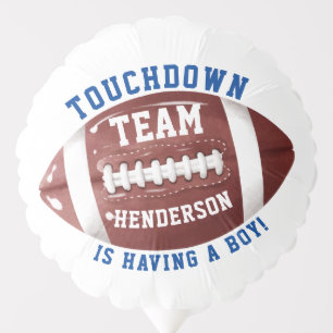 Football Baby Shower Balloon