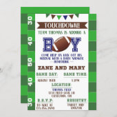 Football Baby Shower Invitation (Front/Back)