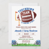 Football Baby Shower Invitation (Front)