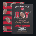Football Baby Shower Invitation Sport Baby Shower<br><div class="desc">Football Baby Shower Invitation. 
Design are all © PIXELPERFECTIONPARTYLTD</div>