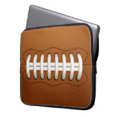 football ball laptop sleeve (Front Left)