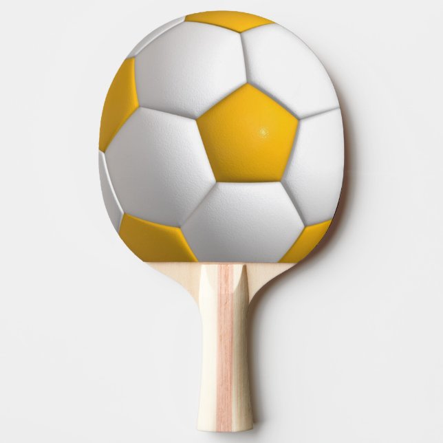 Football (ball) Ping-Pong paddle (Front)