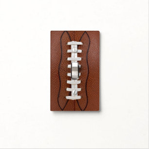 Football Ball Theme Decor Light Switch Cover