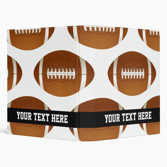 Football balls Sports Avery Binder (Background)