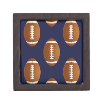 Football Balls Sports Jewelry Box