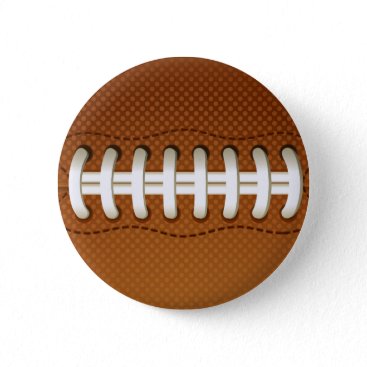 Football Balls Sports Pinback Button