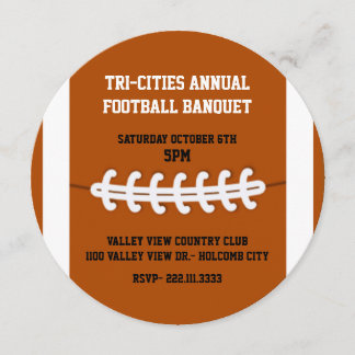 Football Banquet Invitation
