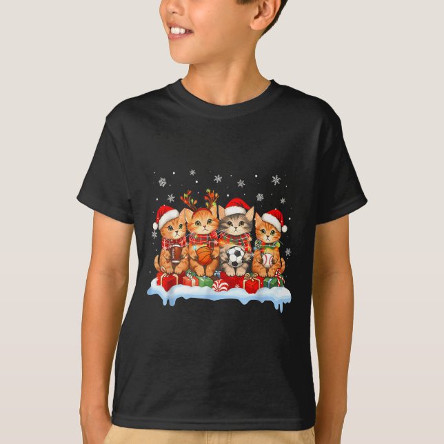 Football Baseball Basketball Player Funny Srt Chri T-Shirt (Front)
