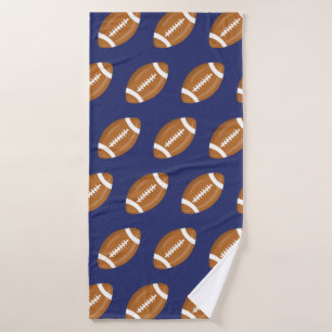 Football bath towel