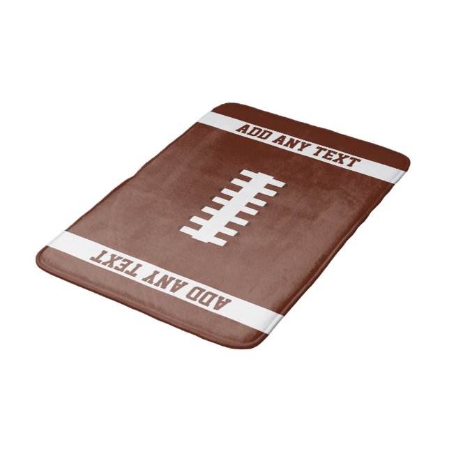 Football Bathroom Mat (Angled)