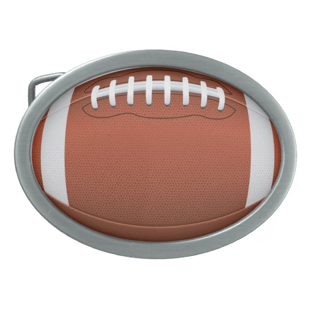 Football Belt Buckle (Front)