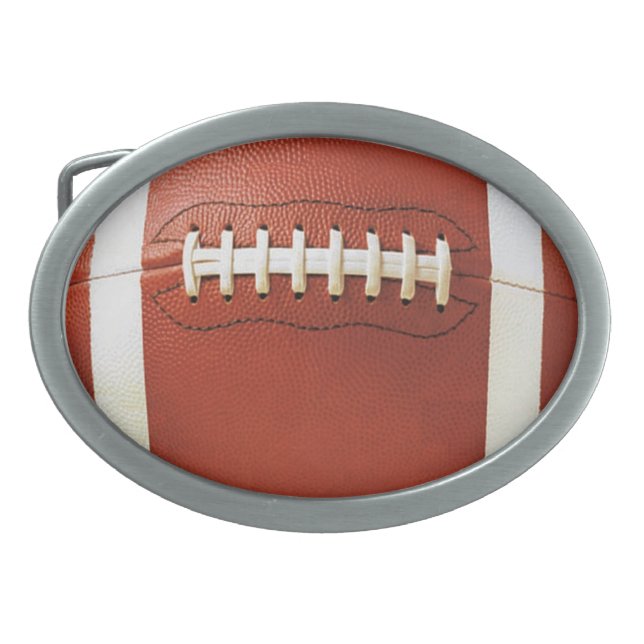 Football Belt Buckle (Front)