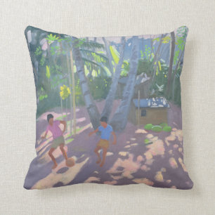 Football Bentota Sri Lanka 1998 Throw Pillow