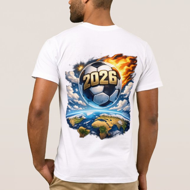 Football Beyond Earth T-Shirt (Back)