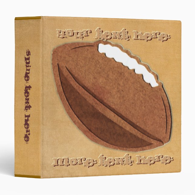 Football Binder (Front/Spine)