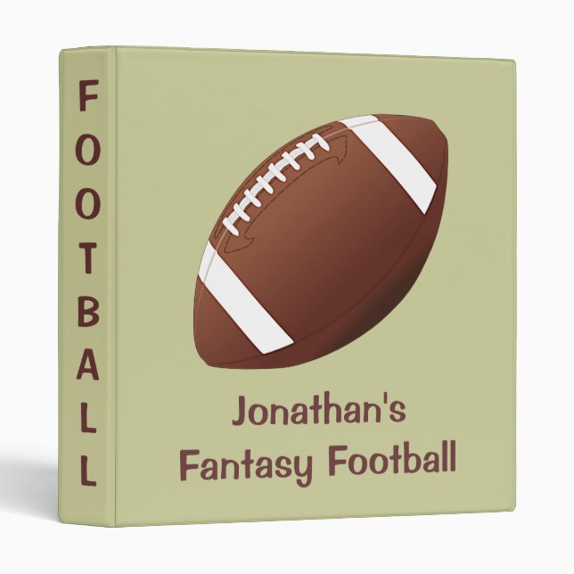Football Binder (Front/Spine)