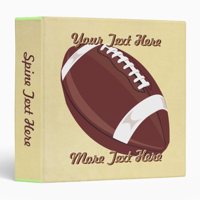 Football Binder (Front/Spine)