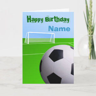 Football Birthday Card