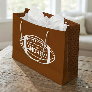 Football Birthday Gift Bag