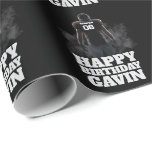 Football Birthday Personalized Wrapping Paper<br><div class="desc">Score a touchdown with your gift-giving game using this Personalized Football Birthday Party Wrapping Paper! Featuring a fun and sporty design with your child’s name and age, this custom gift wrap adds a personal touch that any football fan will love. Perfect for little quarterbacks and sports enthusiasts, it brings playful...</div>