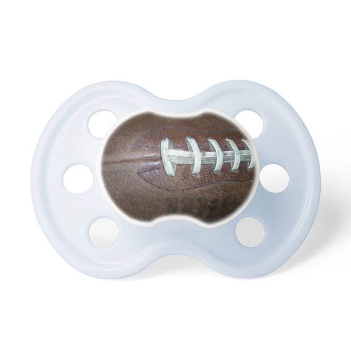 Football (blue) pacifier