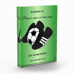 Football Boots Acrylic Award