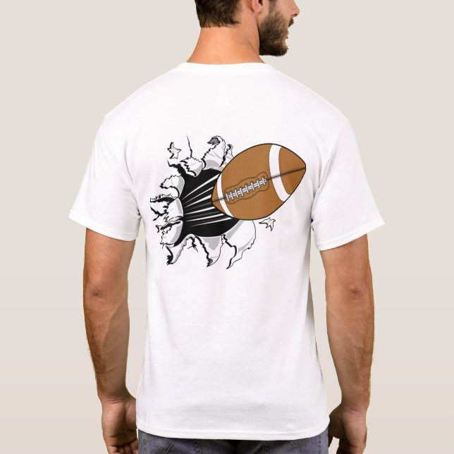 Football Breakout T-Shirt (Back)