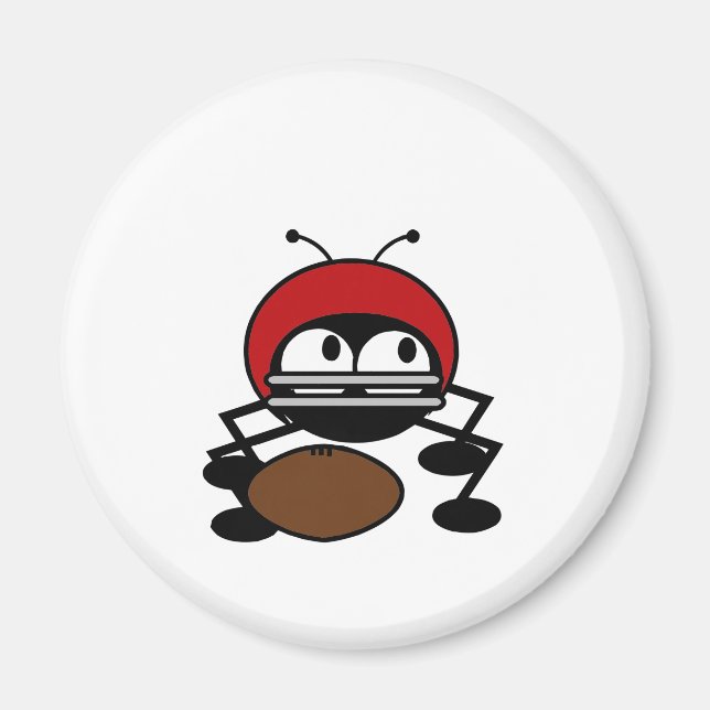 Football Bug Magnet (Front)