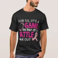  Breast Cancer t shirt In this School Nobody Fights Alone  Premium T-Shirt : Clothing, Shoes & Jewelry