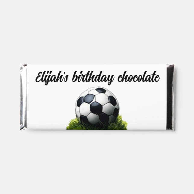 Football Candy favors  Hershey Bar Favors (Front)