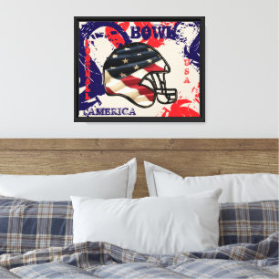 FOOTBALL CANVAS PRINT