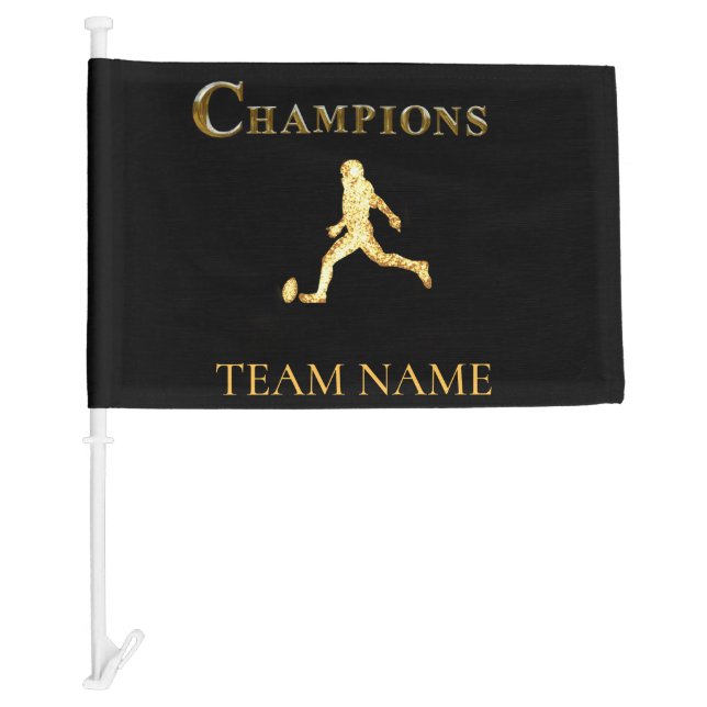 FOOTBALL CAR FLAG (Front)