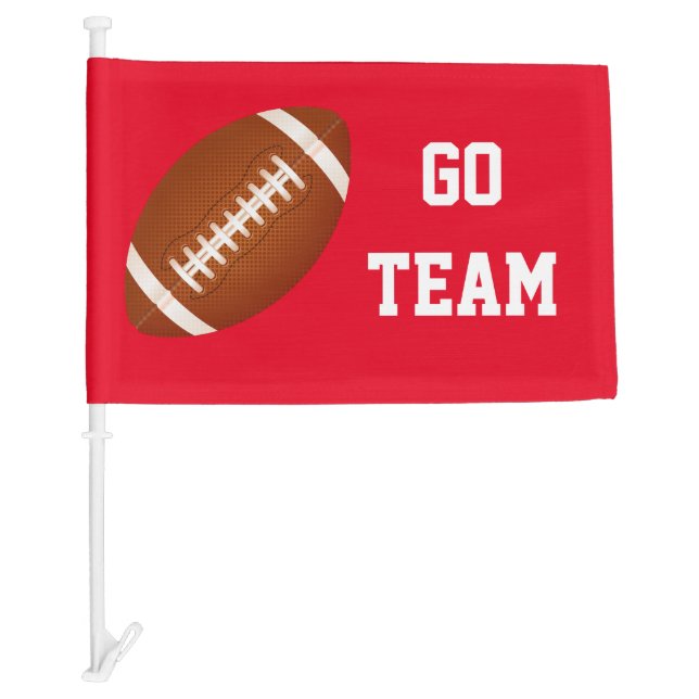 Football Car Flag (Front)