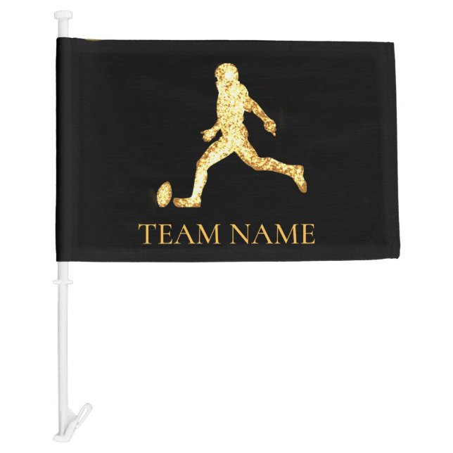 FOOTBALL CAR FLAG (Front)