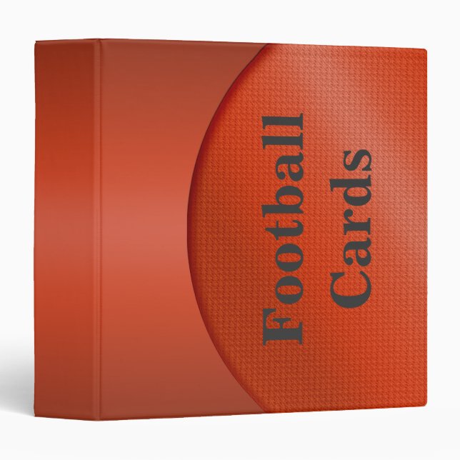 Football Cards Binder (Front/Spine)