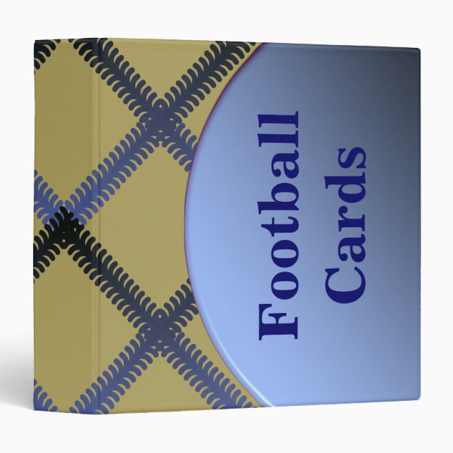 Football Cards Binder (Front/Spine)