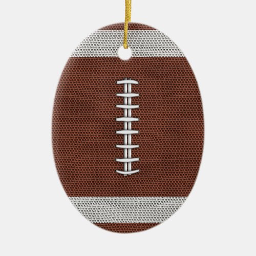 Football Ceramic Ornament