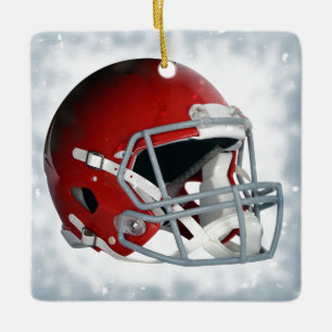Football Ceramic Ornament