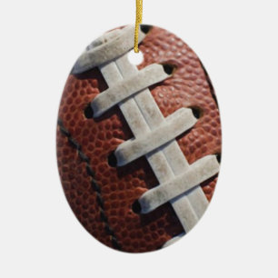 Football Ceramic Ornament