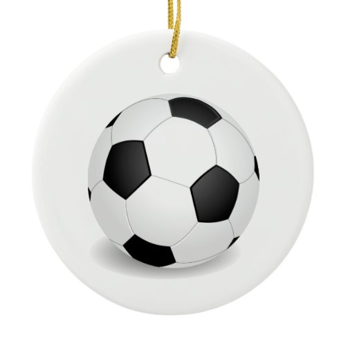 Football Ceramic Ornament