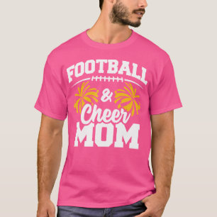 Football Cheer Mom High School Cheerleader Cheerle T-Shirt