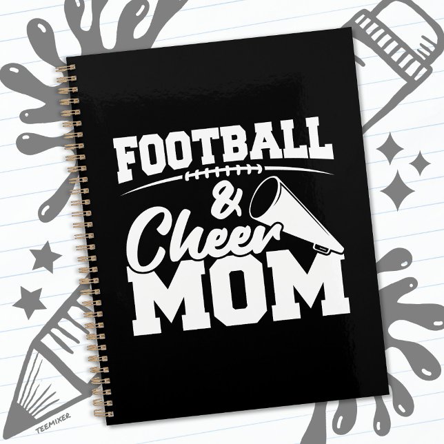Football Cheer Mom High School Sports Cheerleading Planner (Creator Uploaded)