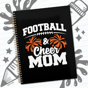 Football Cheer Squad School Sports Games Proud Mom Planner