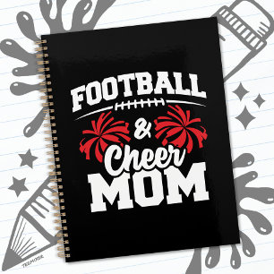 Football Cheer Squad School Sports Games Proud Mom Planner