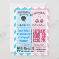 Bobbers or Bows Gender Reveal Welcome Sign Printable Pink and Blue