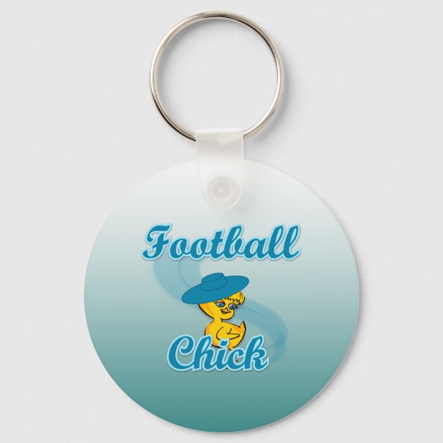 Football  Chick #3 Keychain (Front)