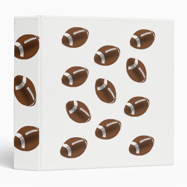 Football children's school binder (Front/Spine)